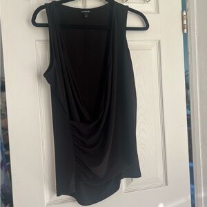 Torrid Black Drape‎ Tank Top
